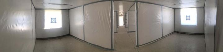 Installation de bâches de confinement Vienne