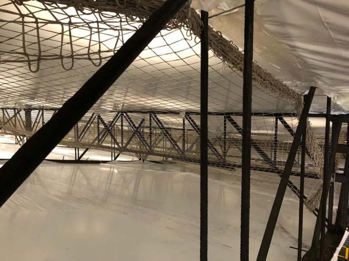 filet anti-chute amiante Vienne