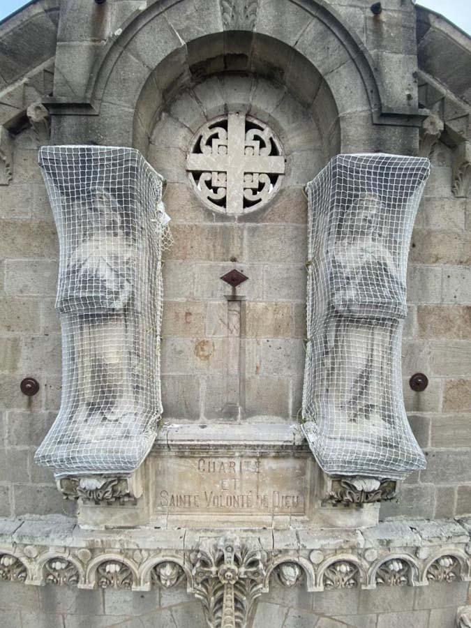 Filet de protection de façades Vienne